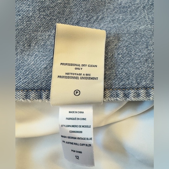 Alice + Olivia JUSTINE ROLLED CUFF BLAZER 12 - Picture 8 of 12